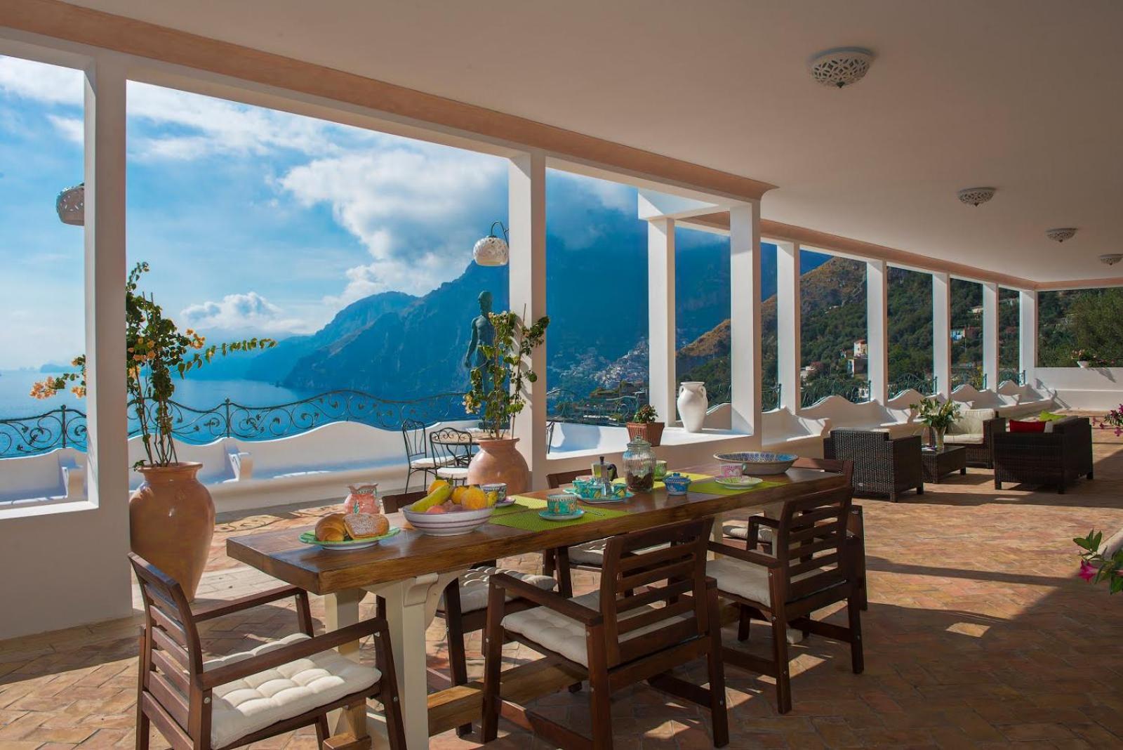 Villa Santa Chiara Positano Suites Exteriér fotografie