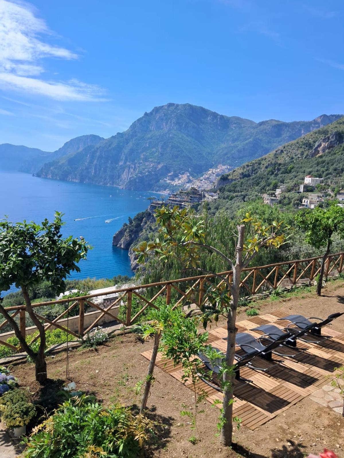 Villa Santa Chiara Positano Suites Exteriér fotografie